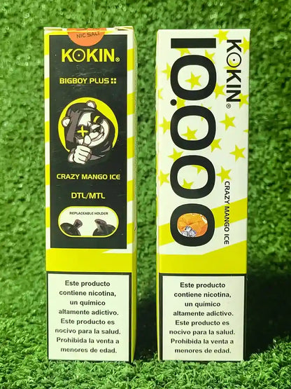 Kokin Vapers Recargables | Cigarrillo Electronico | Vaporizador Esencias | Big Boy Plus