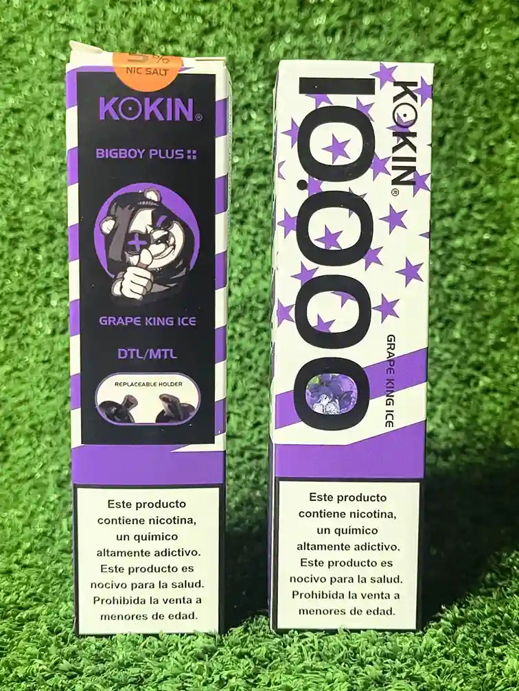 Kokin Vapers Recargables | Cigarrillo Electronico | Vaporizador Esencias | Big Boy Plus