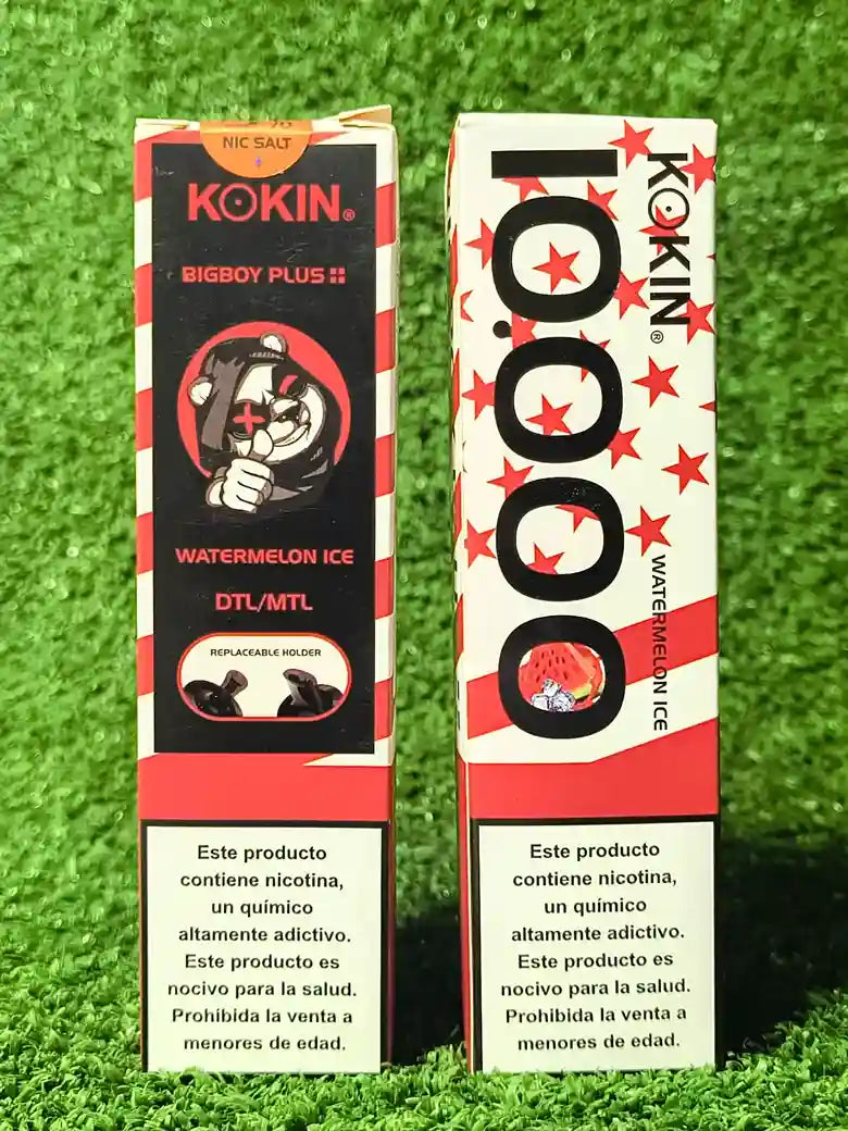 Kokin Vapers Recargables | Cigarrillo Electronico | Vaporizador Esencias | Big Boy Plus