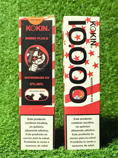Kokin Vapers Recargables | Cigarrillo Electronico | Vaporizador Esencias | Big Boy Plus