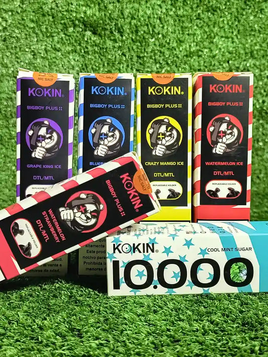 Kokin Vapers Recargables | Cigarrillo Electronico | Vaporizador Esencias | Big Boy Plus