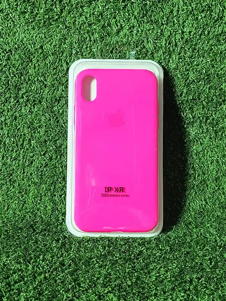 iPhone XR Fundas Silicone Case | Forro Rigido | Estuche Antihumendad | Carcasa Protectora | Covers Full Proteccion | Colores Variados