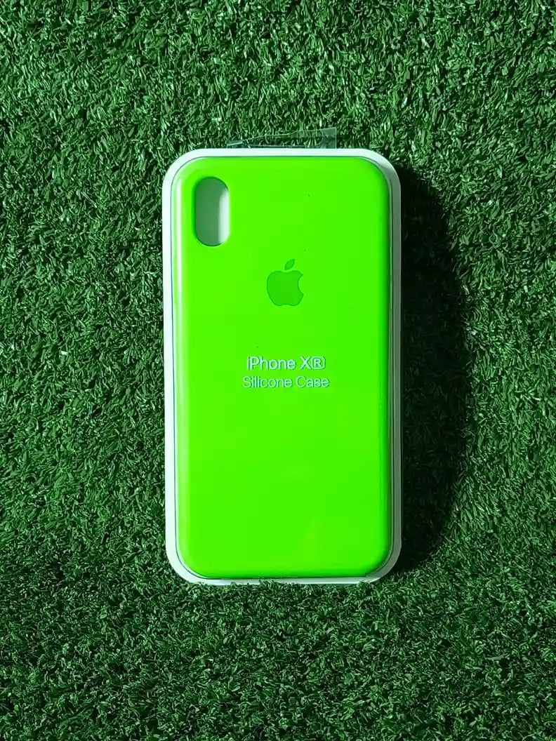 iPhone XR Fundas Silicone Case | Forro Rigido | Estuche Antihumendad | Carcasa Protectora | Covers Full Proteccion | Colores Variados