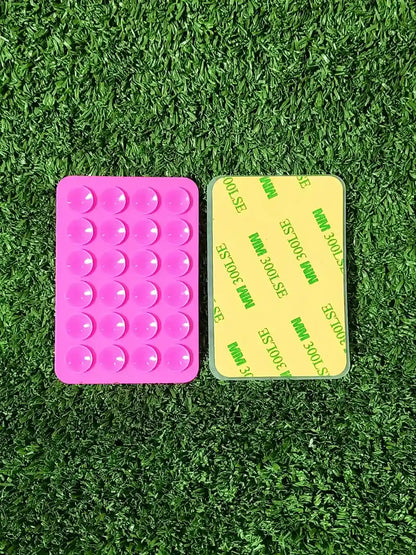 Octobuddy con Pegante | Soporte Silicona Para Celular | Chupas Uni Ventosa Colores