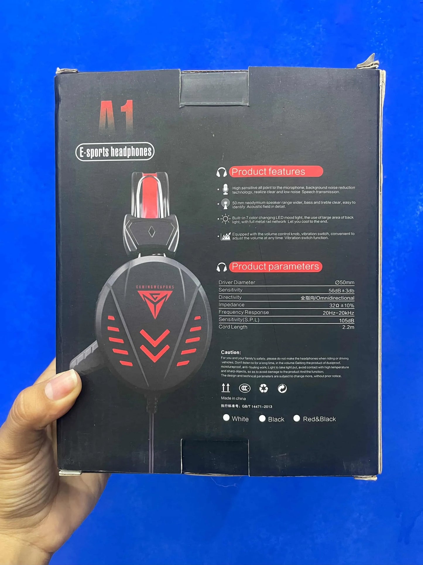 Diadema Gaming A1 | Fighter Gaming Headphone | Super Bass |stereo Headphone| The Engineer | Audifono | Microfono | Calidad