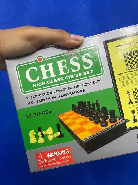 Ajedrez Talsanlin | Magnetico |high Glass | Chess Set | 3326 Grande