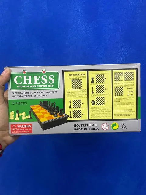 Ajedrez Talsanlin | Magnetico |high Glass | Chess Set | 3323 | Mediano