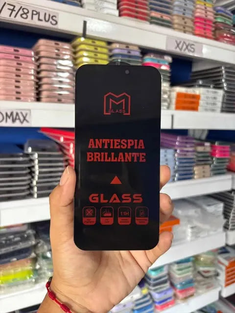 Vidrio Protector para Pantallas iPhone | Blindado | Templado | Antiespia | Ceramico