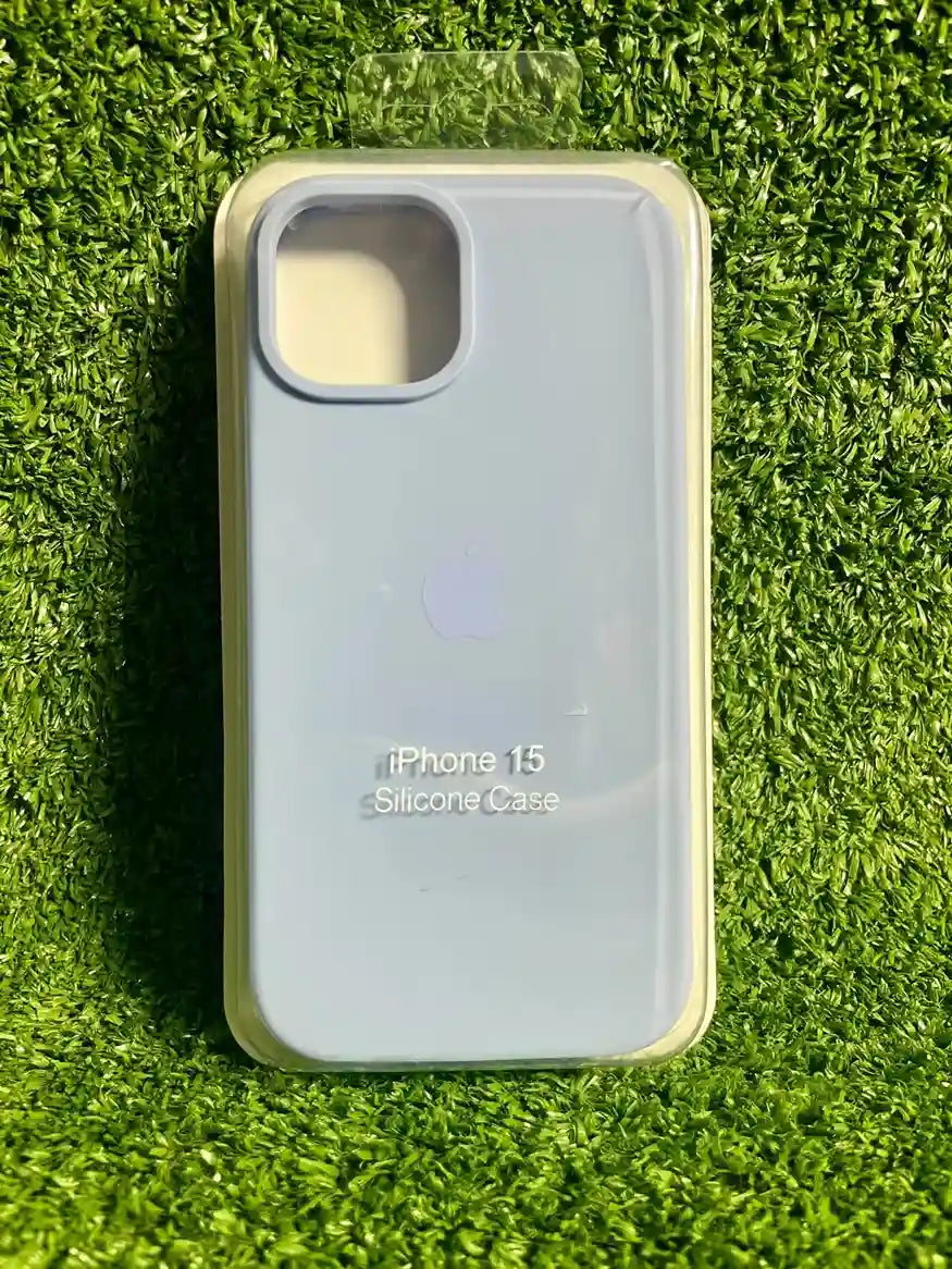 iPhone 15 Fundas Silicone Case | Forro Rigido | Estuche Antihumendad | Carcasa Protectora | Covers Full Proteccion | Colores Variados