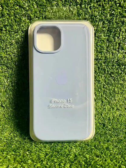iPhone 15 Fundas Silicone Case | Forro Rigido | Estuche Antihumendad | Carcasa Protectora | Covers Full Proteccion | Colores Variados