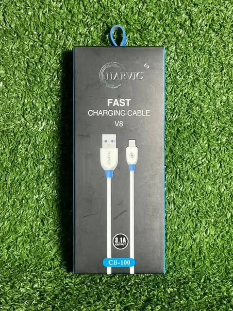 Cable Cargador Android | 1m | Harvic | V8 | 3.1a
