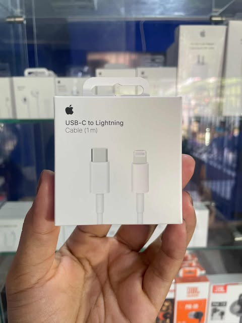 Iphone Cable | Apple De Conector Lightning A Usb-c | Blanco | 1 Metro | Original