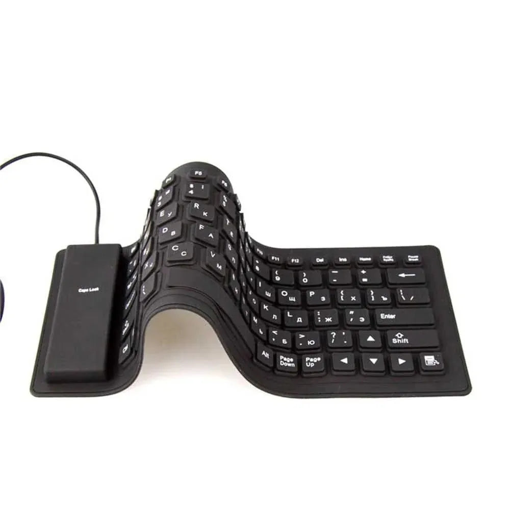 Teclado Flexible | Keyboard | Usb | A Prueba De Todo | Full Comodidad | Alambrico