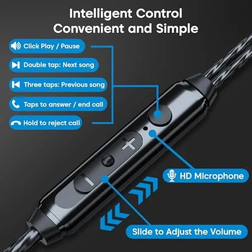 Audifonos Tipo C | Earphone | Comodo para el Oido | Calidad en Sonido HiFi | Game | G02