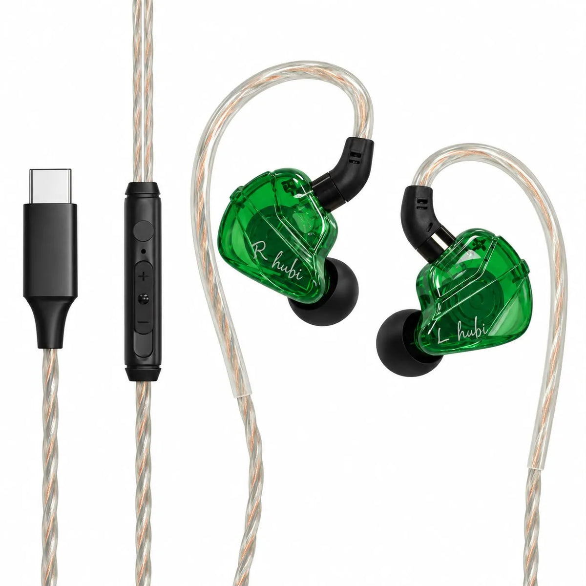 Audifonos Tipo C | Earphone | Comodo para el Oido | Incluye Repuesto de puntas | Calidad en Sonido HiFi | Game | G02