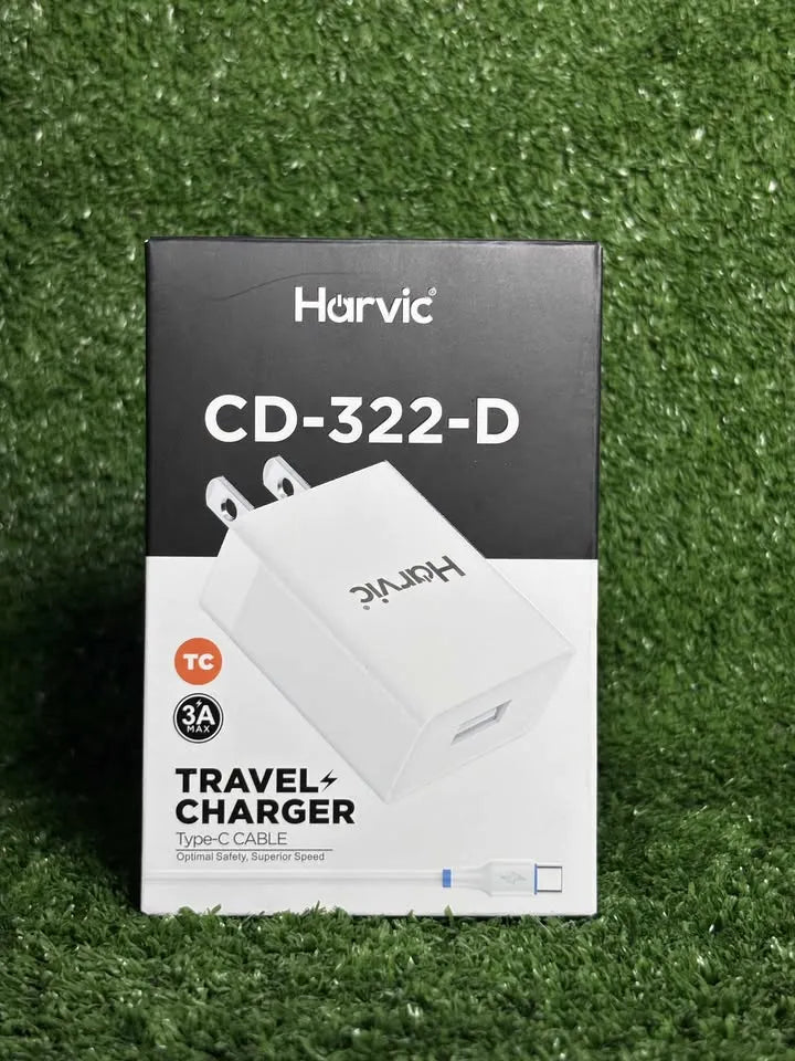 Cargador Android Completo | Tipo C | Harvic | 3.0 A