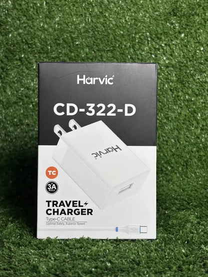 Cargador Android Completo | Tipo C | Harvic | 3.0 A