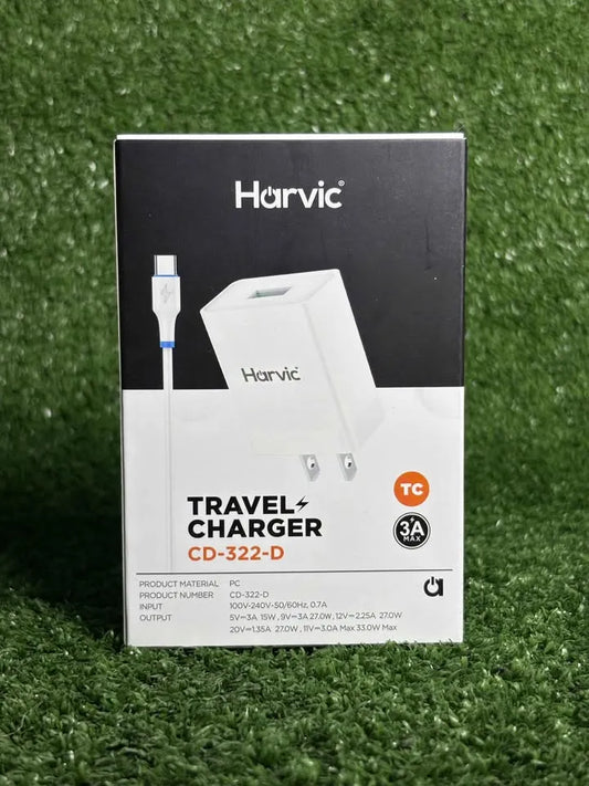 Cargador Android Completo | Tipo C | Harvic | 3.0 A
