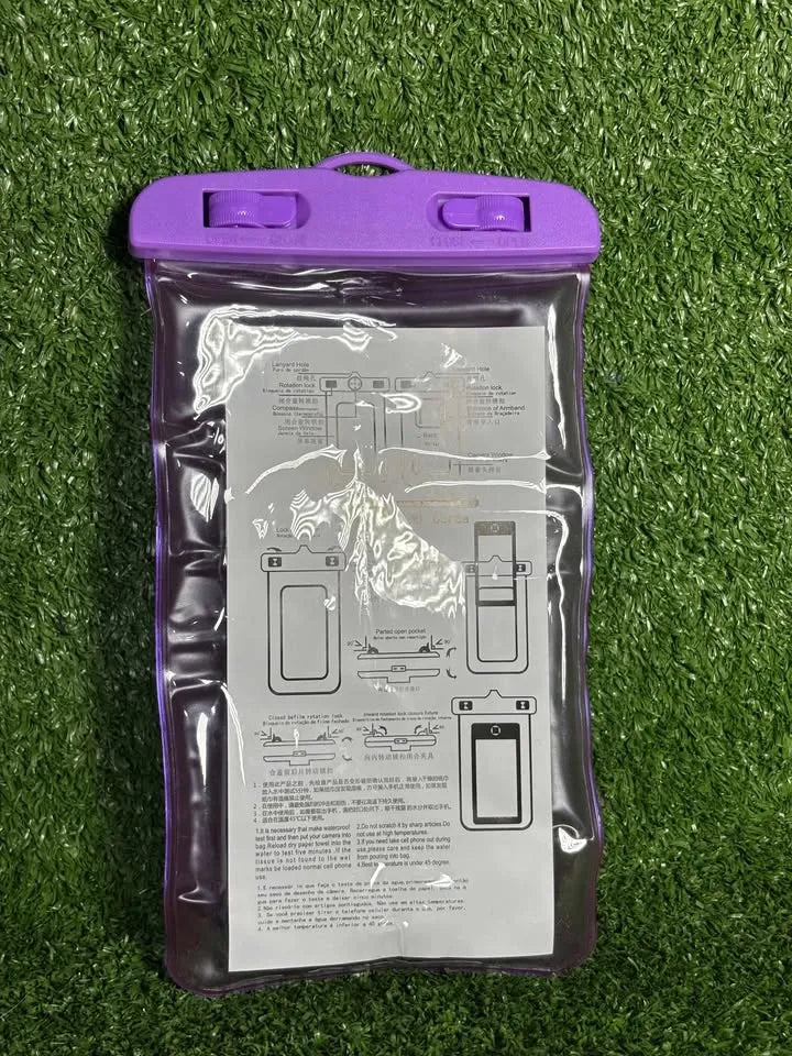 Estuche O Funda Impermeable Para Celular + Cordon De Amarre