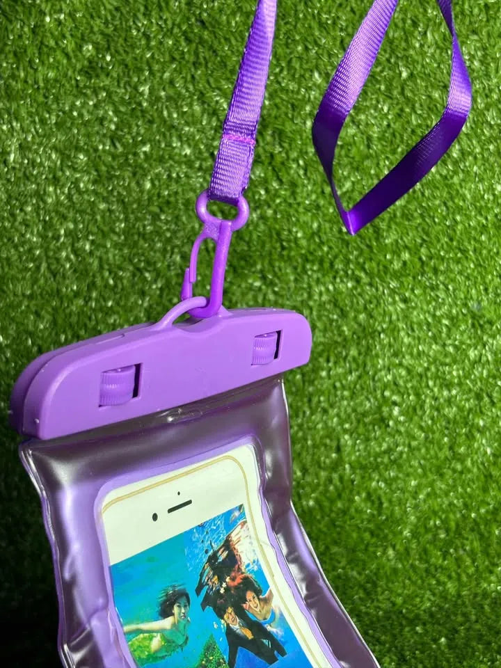 Estuche O Funda Impermeable Para Celular + Cordon De Amarre