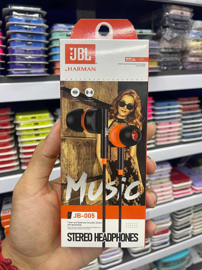 Jbl Auricular Con Microfono | Manos Libres | Earphones | Pm 005