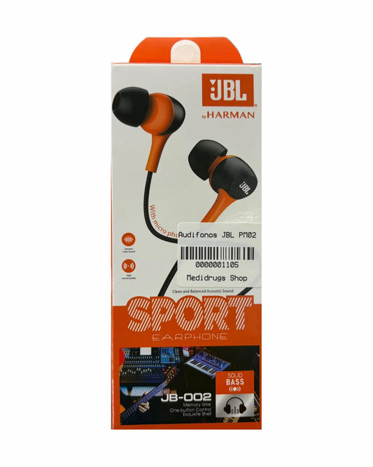 Auricular Con Microfono Jbl | Pm-02 | Entrada 3.5 Mm | Audifono