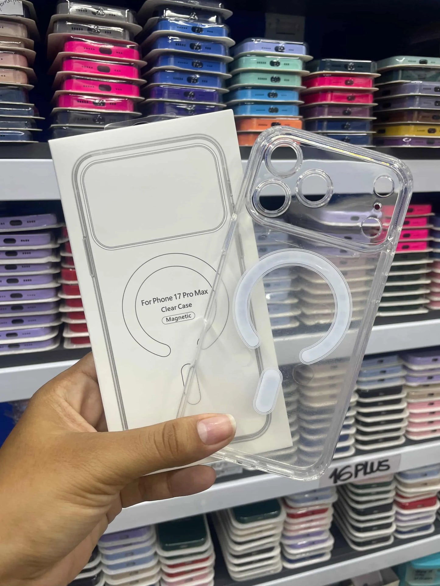 Forro iPhone 17 PRO MAX | Silicone Case | Fashion | MagSafe