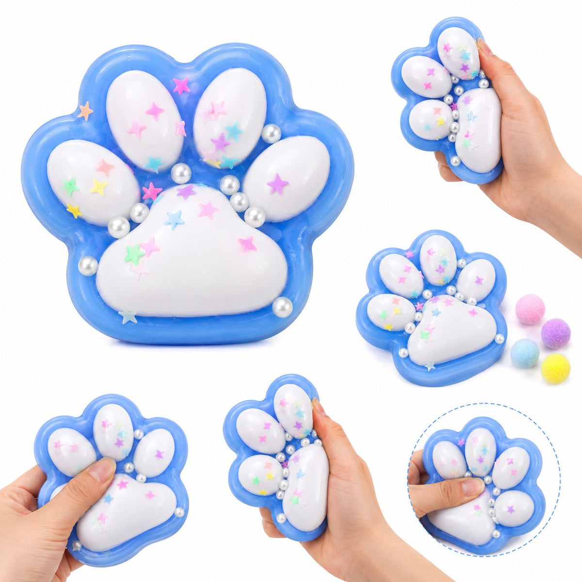 Squishy Toys | Antiestres | Niños y Adultos | Practico de llevar | Alivia sensacion de estres