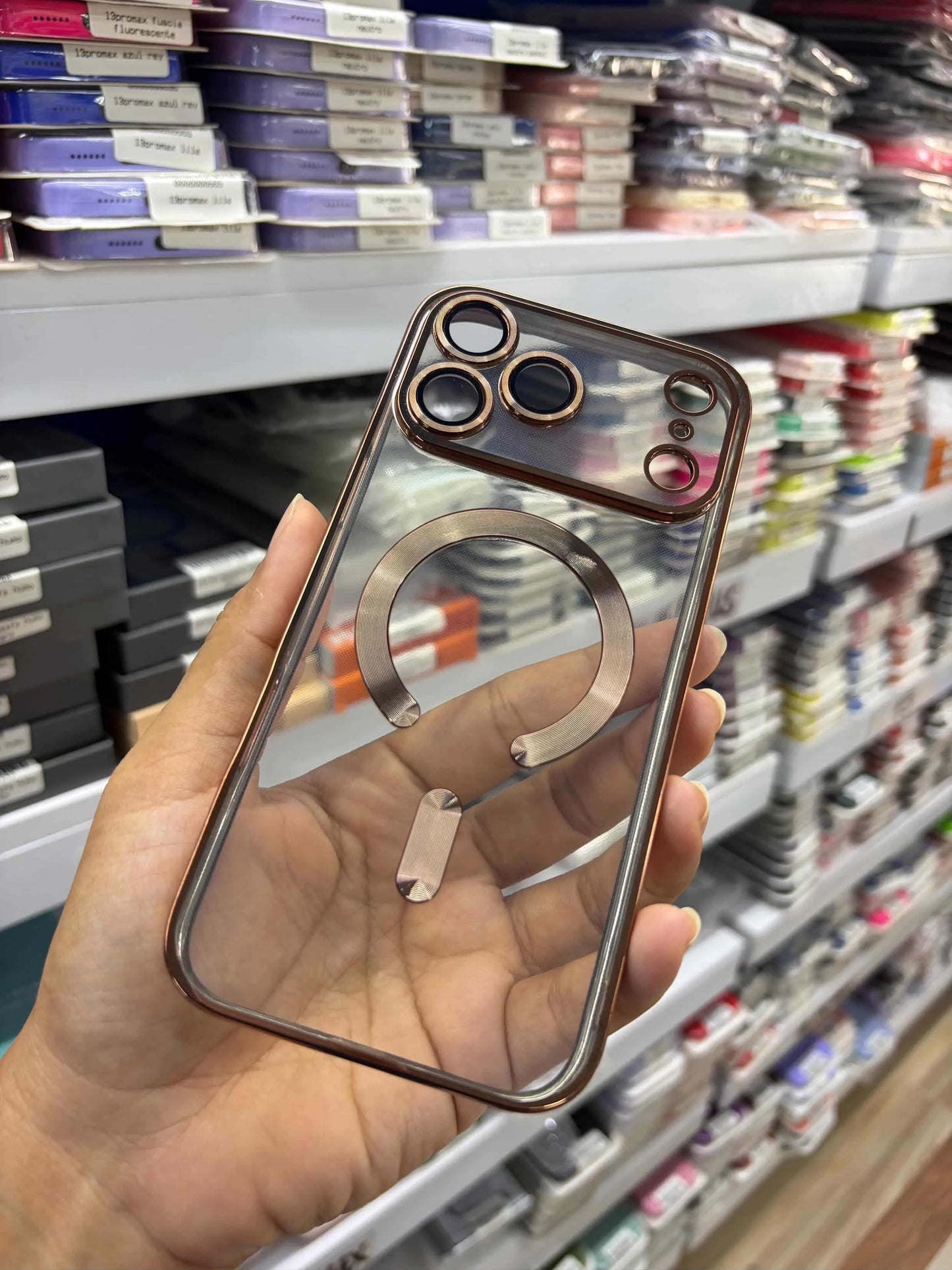 Forro iPhone 17 PRO MAX | Silicone Case | Fashion | MagSafe