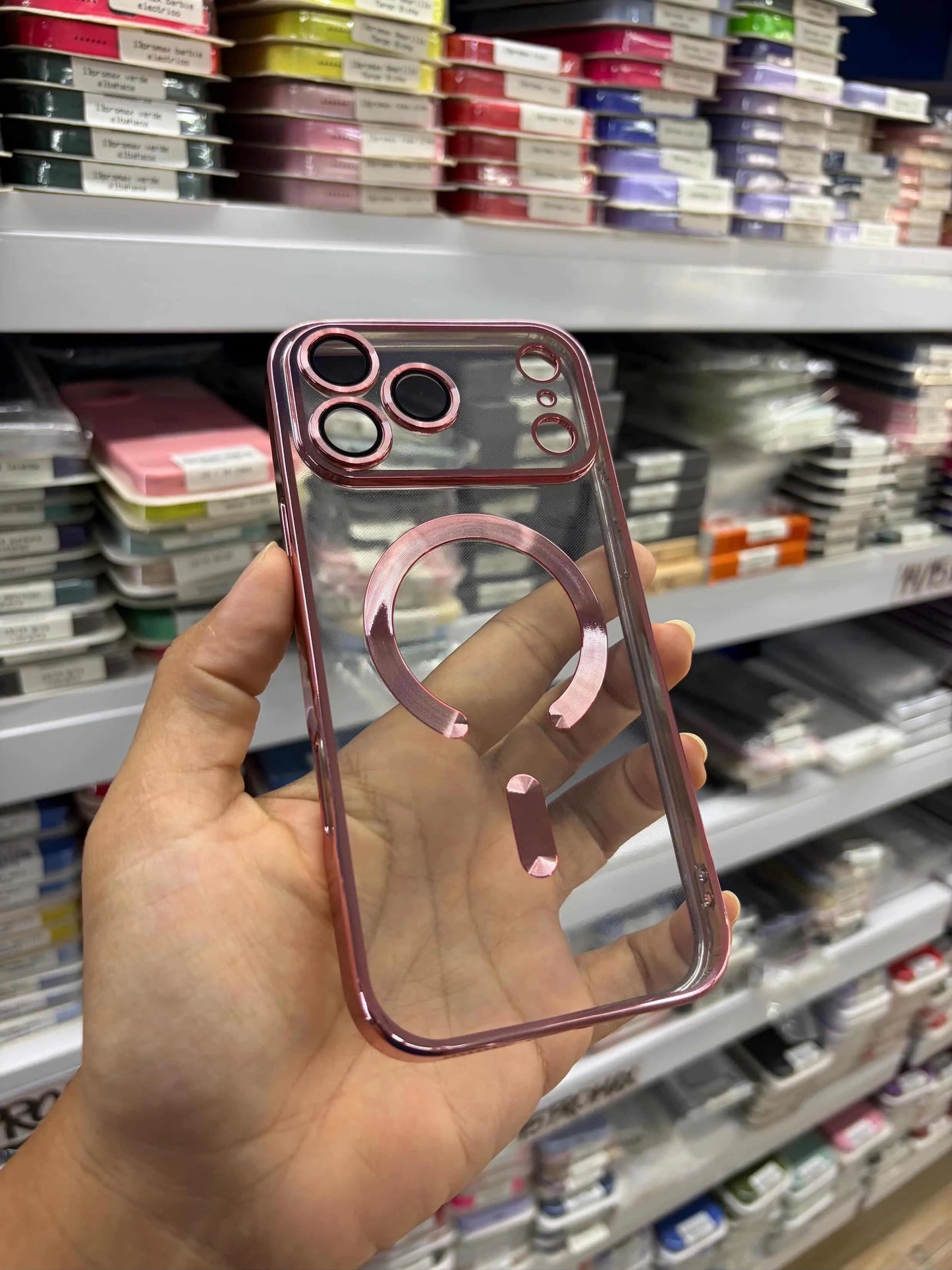 Forro iPhone 17 PRO MAX | Silicone Case | Fashion | MagSafe