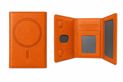 Billetera Magnetica de Cuero Premium para Celular | Porta Tarjetas 3 en 1
