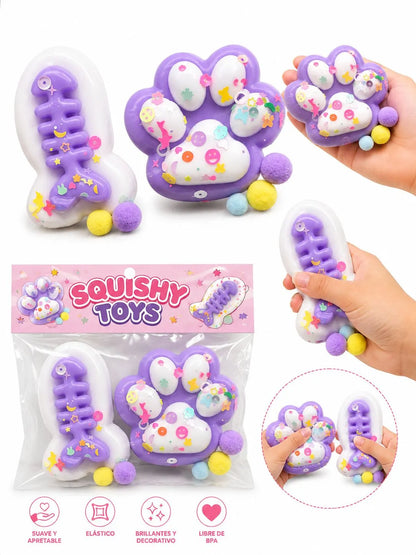 Squishy Toys | Antiestres | Niños y Adultos | Practico de llevar | Alivia sensacion de estres