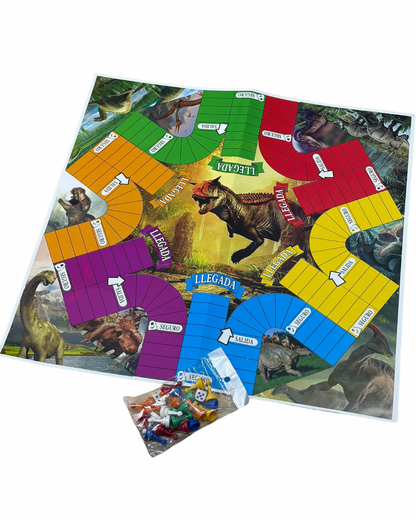 Parques 6 Puestos | Juego Tradicional | Juegos Para Niños | Familia y Amigos | Tamaño Grande | Diferentes Diseños