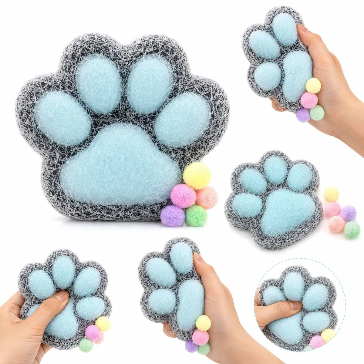 Squishy Toys | Antiestres | Niños y Adultos | Practico de llevar | Alivia sensacion de estres