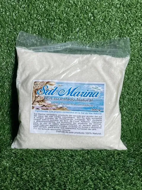 Sal Marina Natural 500gr 100% Natural