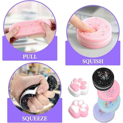 Squishy Toys | Antiestres | Niños y Adultos | Practico de llevar | Alivia sensacion de estres