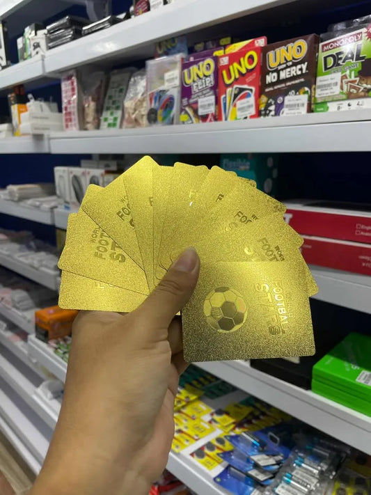 Cartas Tarjetas Doradas | Sobre X 10 Unid | Fifa World Football Stars Español | Coleccionables