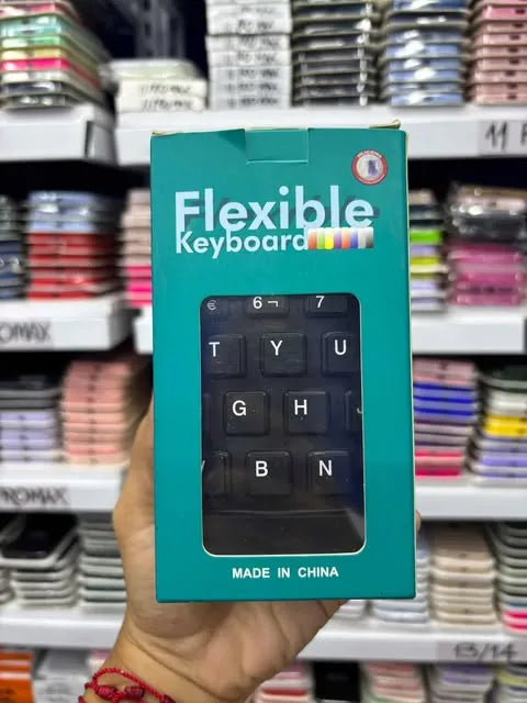 Teclado Flexible | Keyboard | Usb | A Prueba De Todo | Full Comodidad | Alambrico