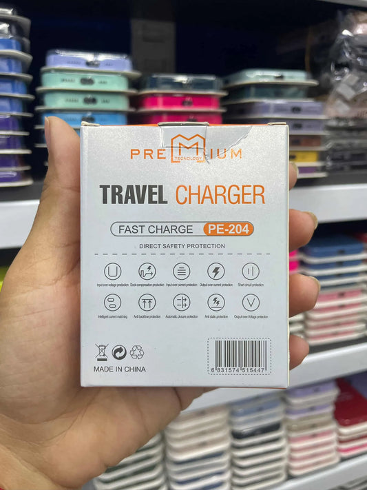 Cargador Tipo C | Premium | 2.4 Amperios | Cargador Completo