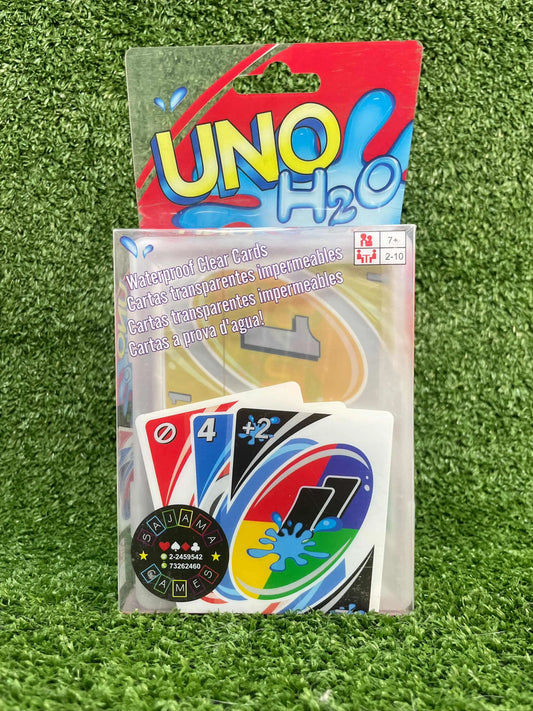 Cartas Uno H2O | Resistente al Agua | Juego De Mesa | Entretenimiento | Juegos Familia | Juego Amigos