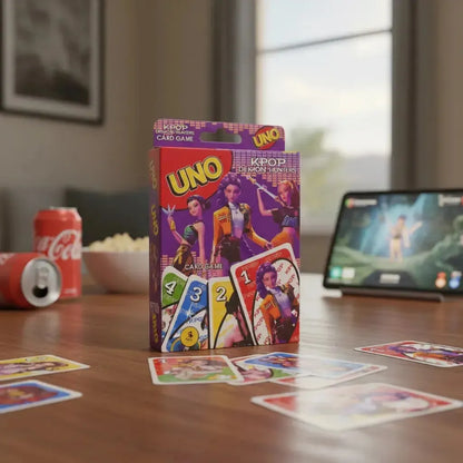 Cartas Uno Kpop Demon Hunters | Edicion Especial Guerreras Kpop | Juego De Mesa | Entretenimiento | Juegos Familia | Juego Amigos