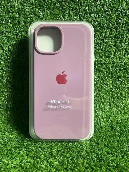 iPhone 15 Fundas Silicone Case | Forro Rigido | Estuche Antihumendad | Carcasa Protectora | Covers Full Proteccion | Colores Variados