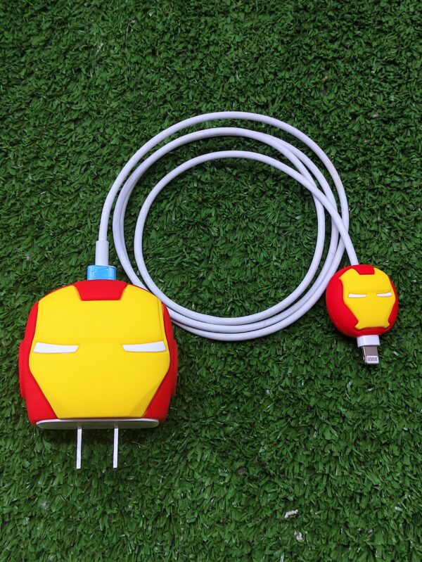 Protector De Cargador 20w | Iphone | Apple | Iron Man