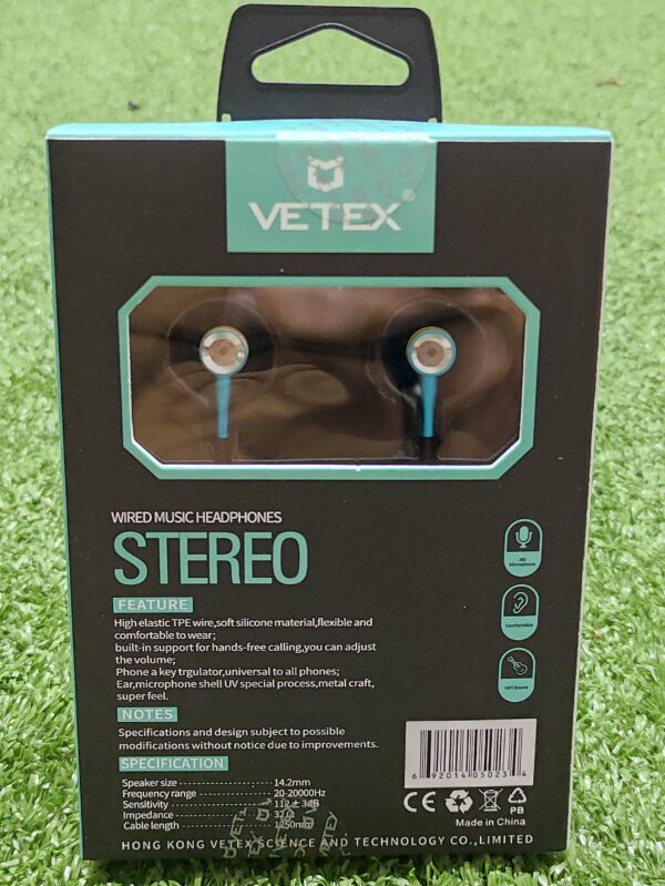 Auricular Con Microfono | Super Bass | Vetex | Headphones | Excelente Sonido - Imagen 2