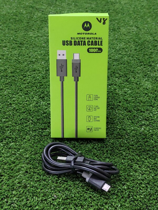 Motorola Cable Cargador|  Usb 3.0 | V8 | 1 Metro | Compatible Con Todo Dispositivo