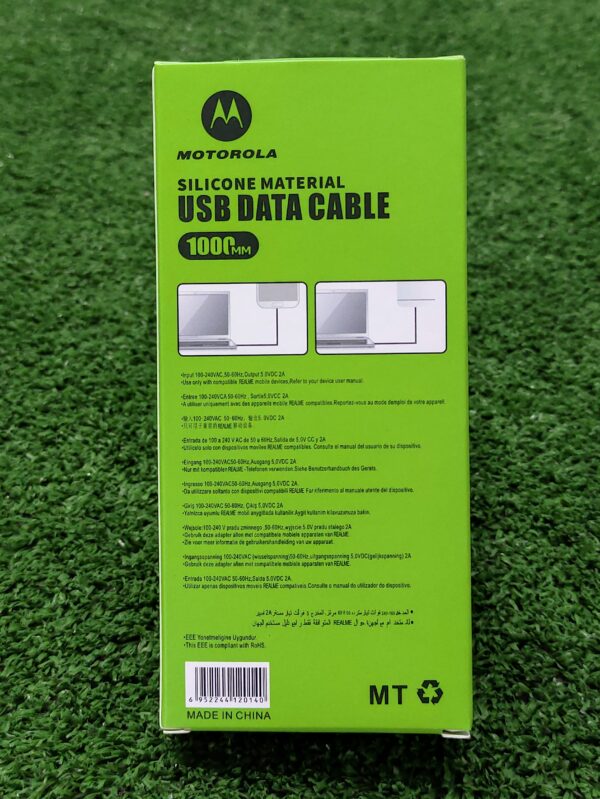 Motorola Cable Cargador Usb | Tipo C | 1 Metro | Compatible Con Todo Dispositivo - Imagen 3