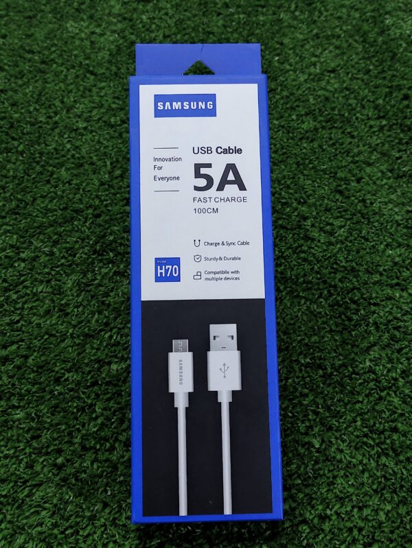 Cable Cargador Usb | Tipo C | 1 Metro | Samsung | 5a | Usb Cable | Carga Rapida