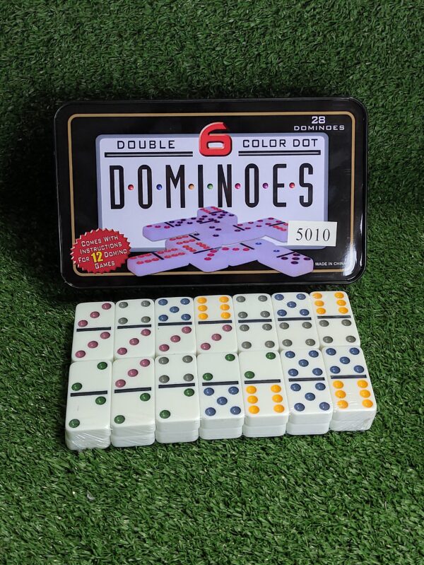 Domino | Juego De Mesa | Entretenimiento | Juegos Familia | Juego Amigos | Dominoes Colores - Imagen 3