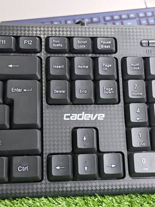 Teclado Alambrico | Numerico | Cadeve | Usb | Calidad - Imagen 3