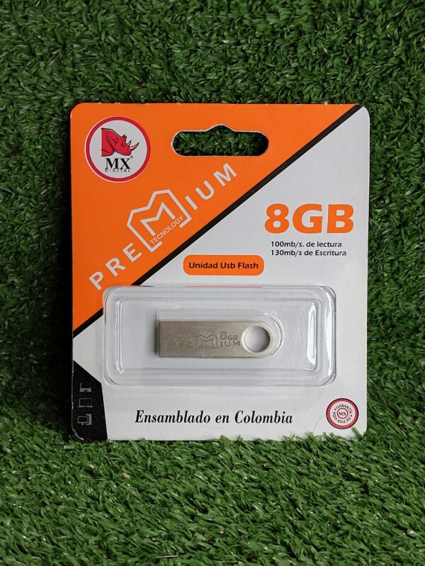 Memoria USB | 8 GB | Resistente Al Agua | MX Digital | Premium